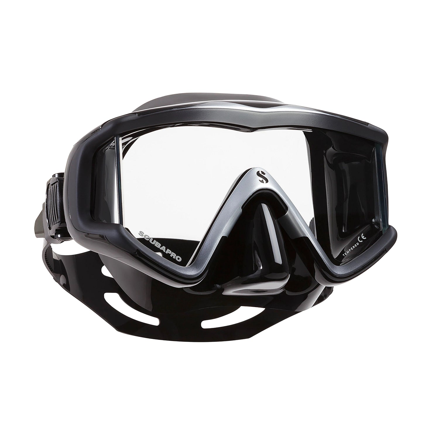CRYSTAL VU MASK, BLK/SLV/BLK
