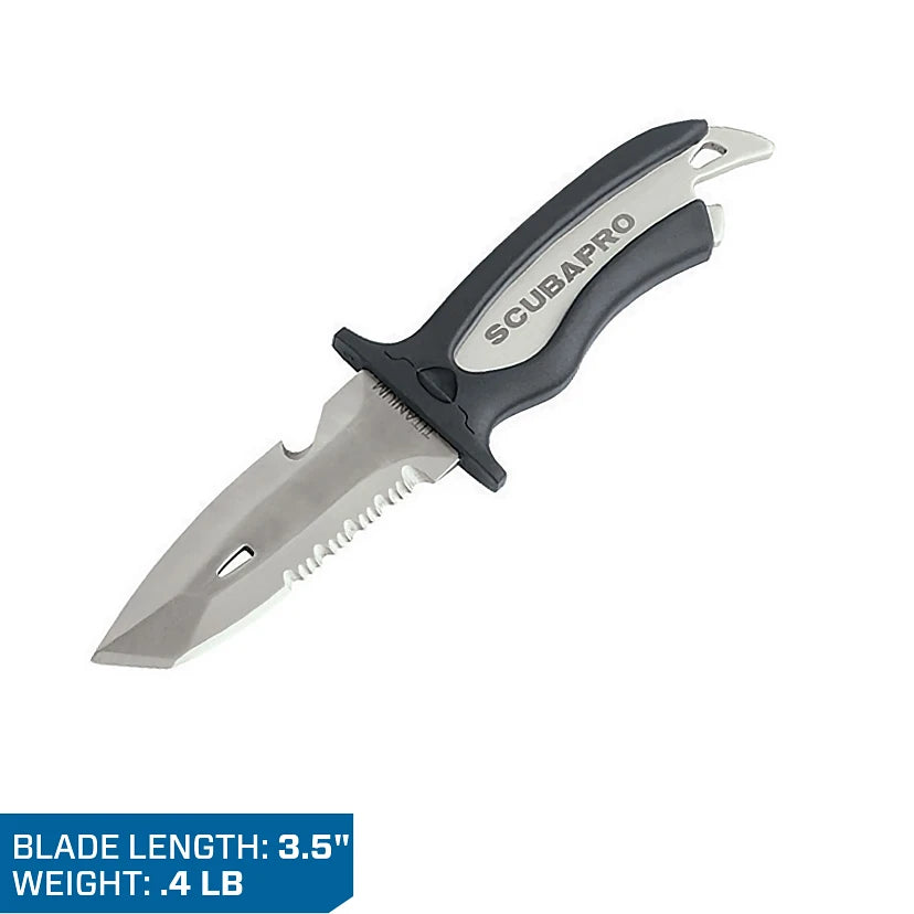 KNIFE,TITANIUM,3.5" BLADE