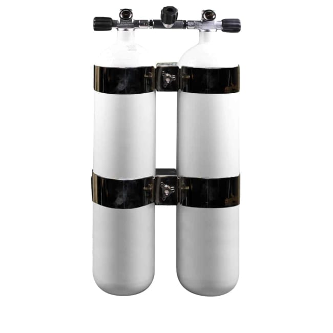 Flaskesett 2 x 7 300 Conveks. bred avstand
