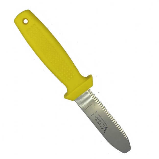 Kniv. Victory BUTT 10cm blad. med benslire