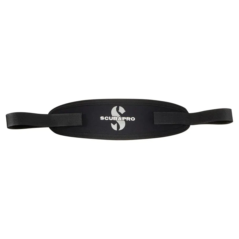 DIVE MASK HOOK AND LOOP STRAP, BLACK