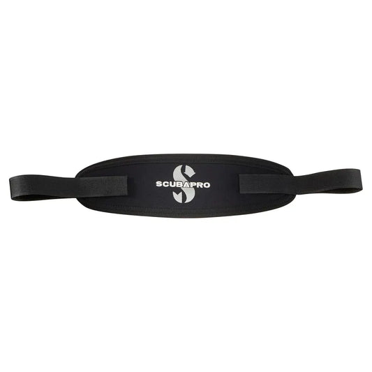 DIVE MASK HOOK AND LOOP STRAP, BLACK
