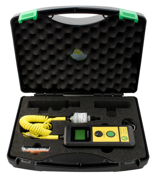 VN202 mkII Oxygen Analyser (inc. Sensor/DIN KIT) - Manual switch-off