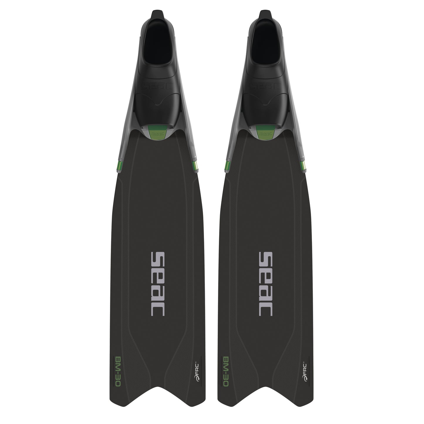 FINS BM30 BLACK/GREEN