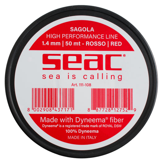DYNEEMA 1.4MM - 50MT RED
