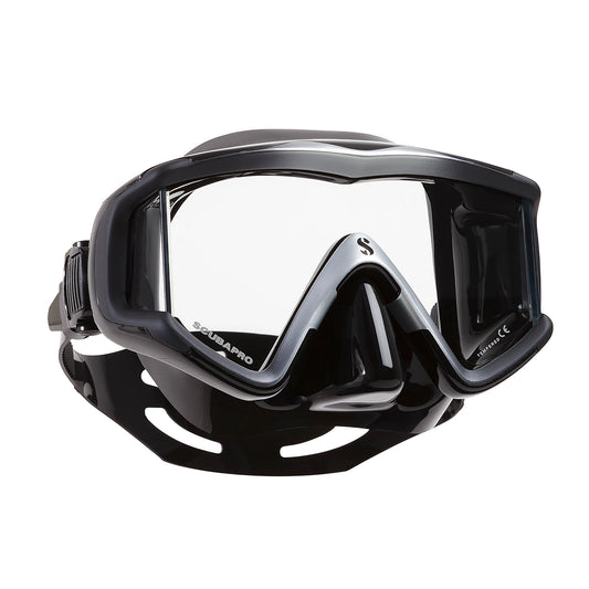 CRYSTAL VU MASK, BLK/SLV/BLK
