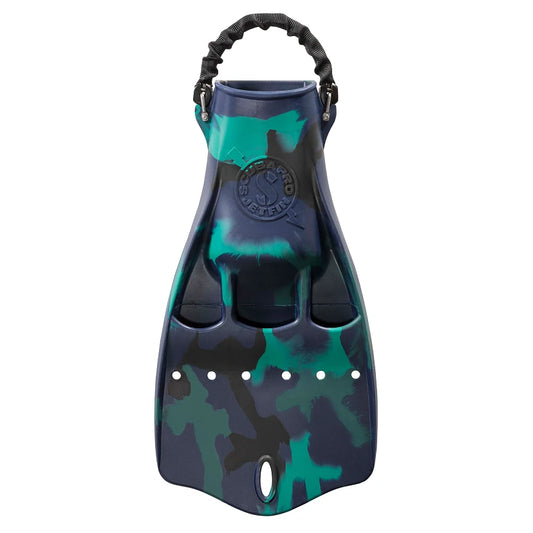 JET FIN W/SPRG DKBLUE CAMO