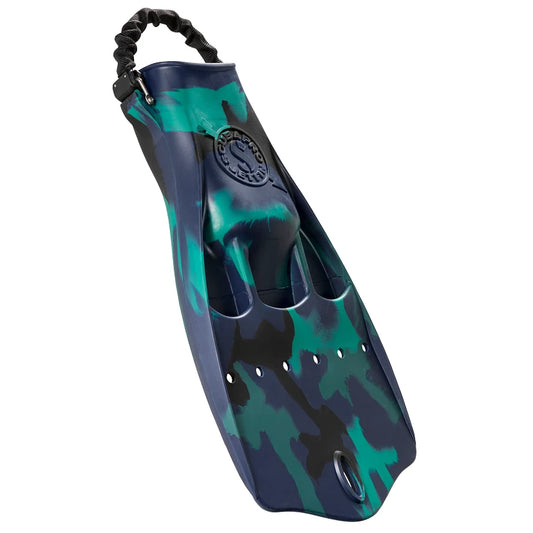 JET FIN W/SPRG DKBLUE CAMO