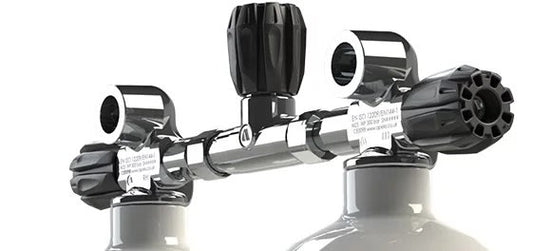 Apeks Dobbelkran 232 Bar 204mm