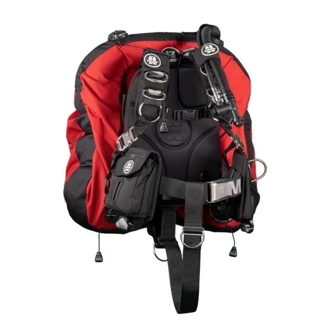 OMS Comfort Harness III Deep Ocean 2.0, svart/rød, sett