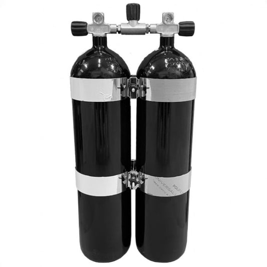 Flaskesett 2 x 12 232 Concave SVART
